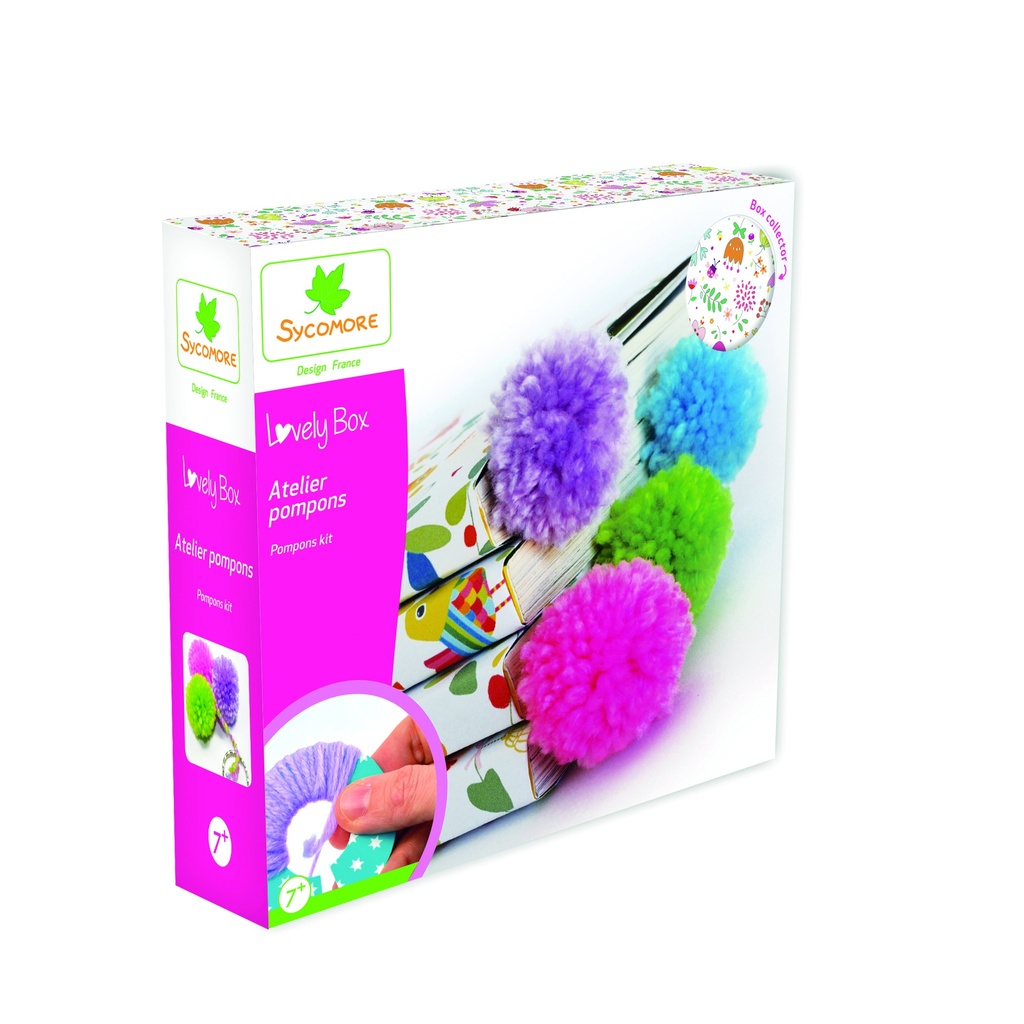 Lovely Box Pm Pompons 