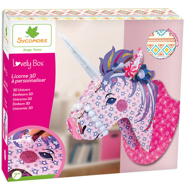 LOVELY BOX GM - LICORNE 3D