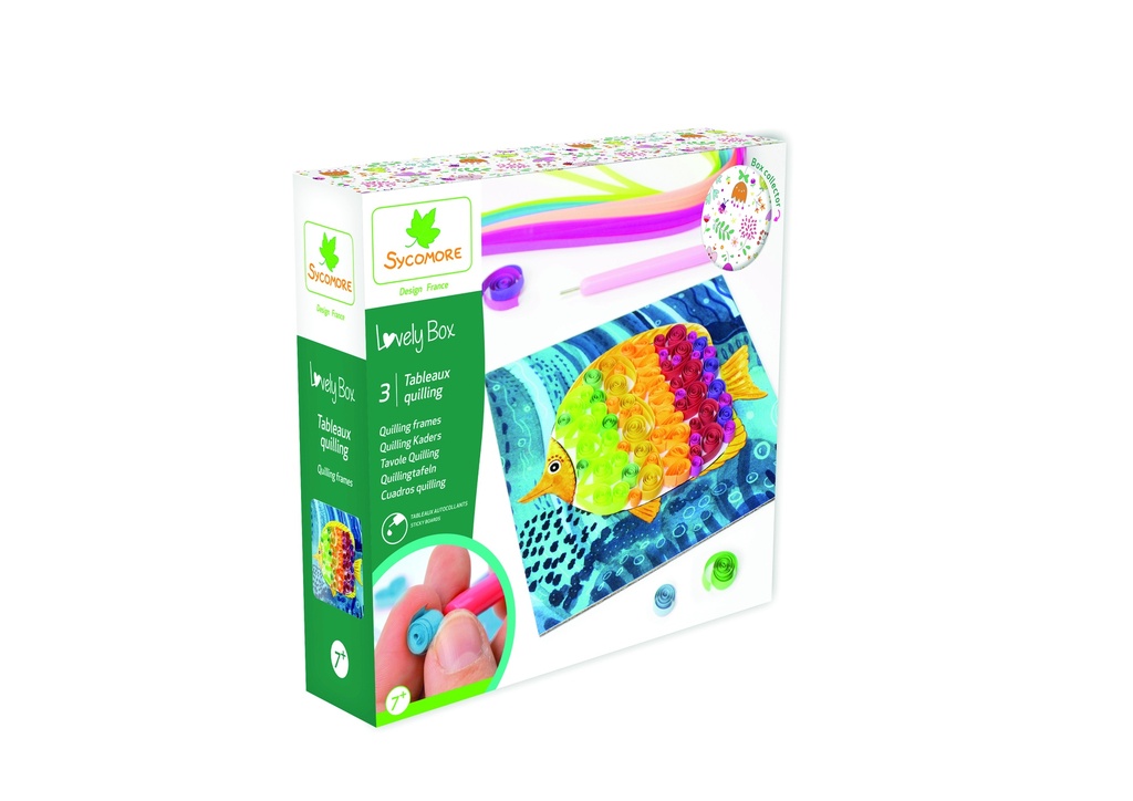 LOVELY BOX PM - QUILLING