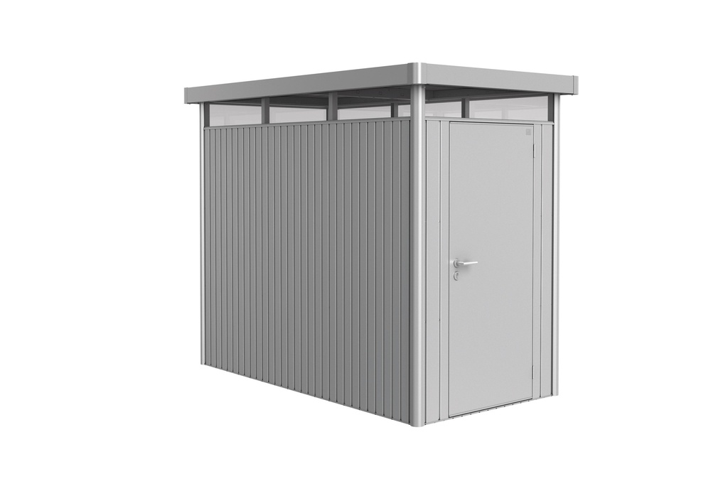 Abri de jardin HighLine T. H1S, porte standard pour montage petit côté