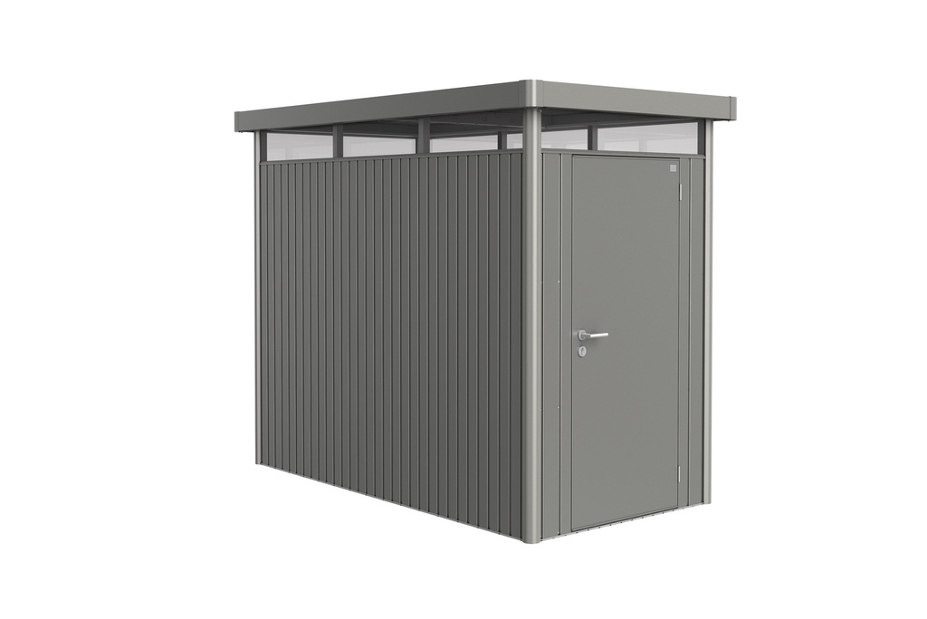 Abri de jardin HighLine T. H1S porte standard  pour montage petit côté