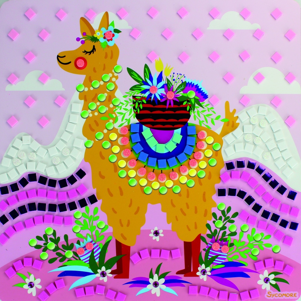 STICK'N FUN MOSAIQUES LAMA