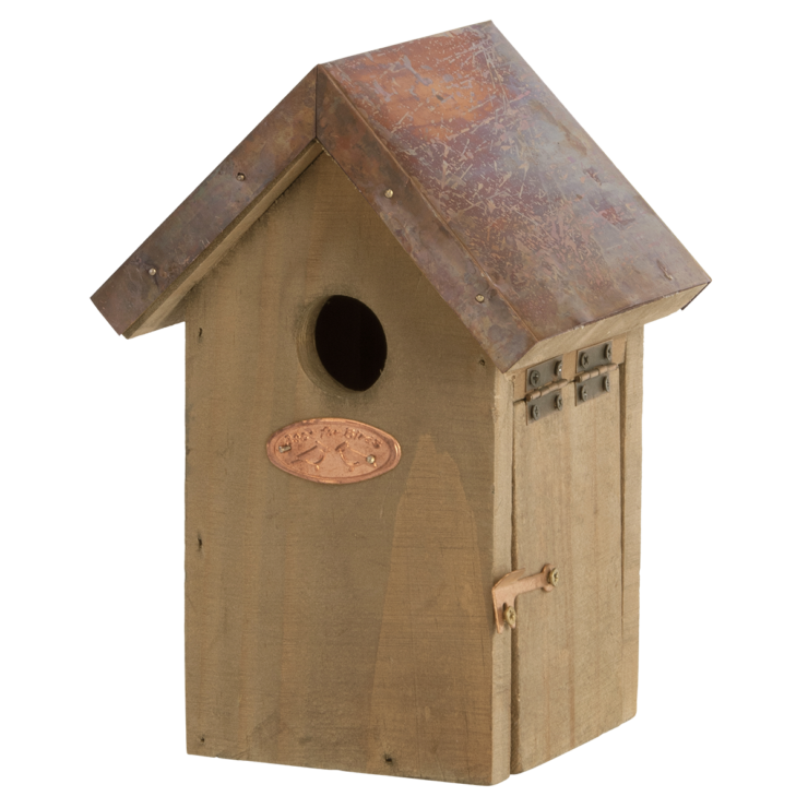 Nichoir antique/cuivre Roitelet