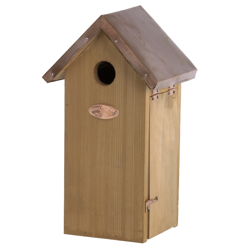 Nichoir toit cuivre mésange charb.