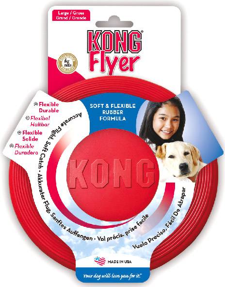 Kong Flyer. Ø 18 cm
