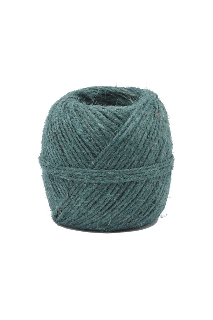 Pelote PM ficelle jute menthe 75 m