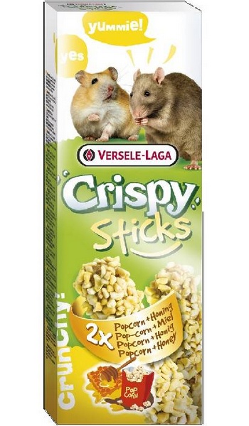 Sticks Hamsters-Rats Pop-corn & Miel 110g