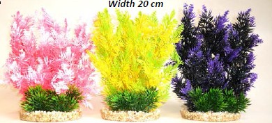 Décoration aquarium AQUAPLANT COLOR HEDGE