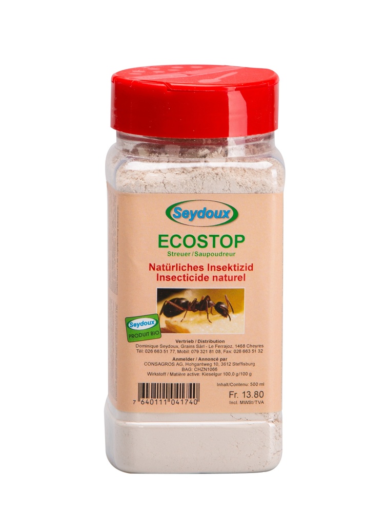 Ecostop soupoudreur 0.5 litres