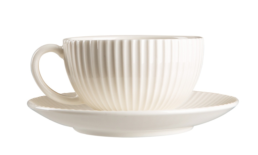 Tasse à expresso Lisière avec sous-tasse