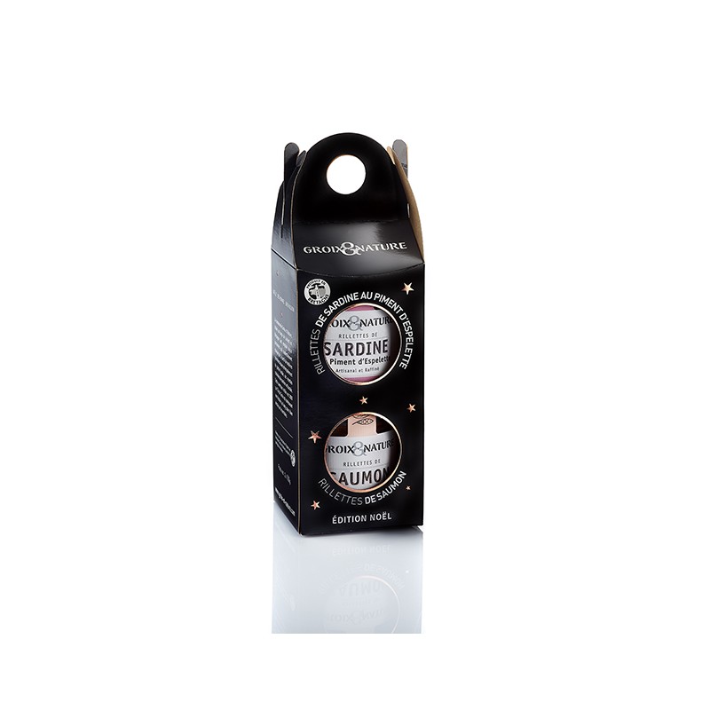 Coffret Noël Saumon& Sardine