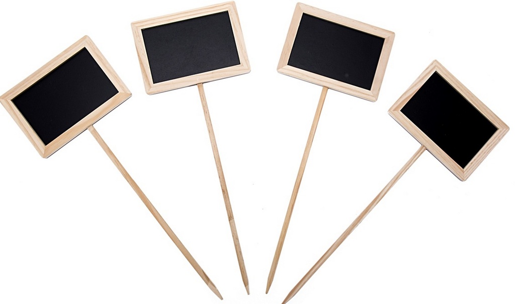 1 Etiquette à planter GM 54 cm / 20X14cm