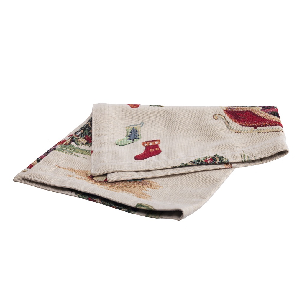 Set de table Papa Noel Renos