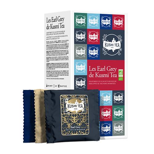 Coffret les Earl Grey BIO, 24 sachets mousseline