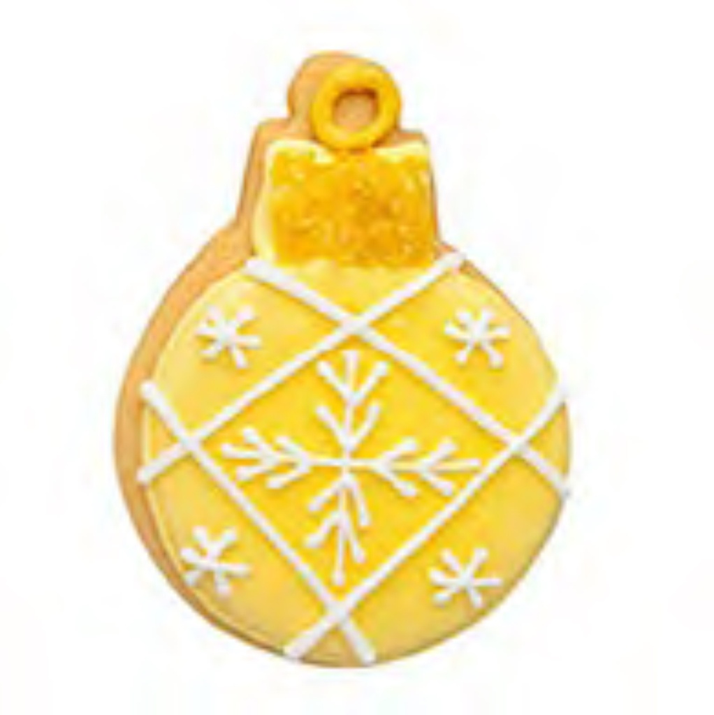 Sablé Déco Noël Gold Star Ball