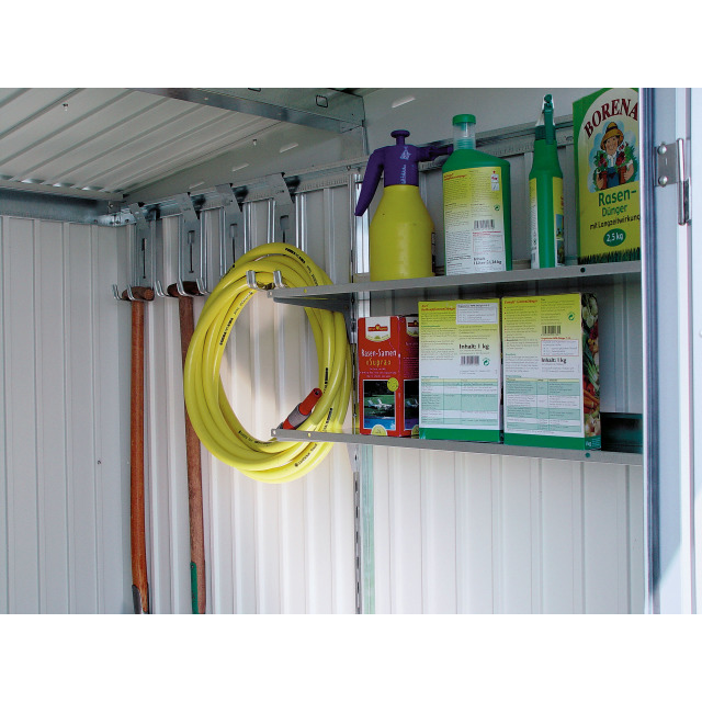 Jeu d'étagères profondes 2 étagères. Abri, armoire, range poubelle