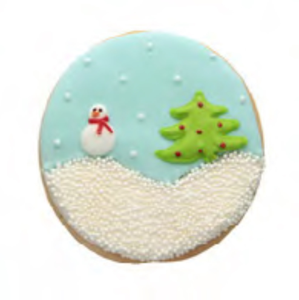 Sablé Déco Noël Snowball