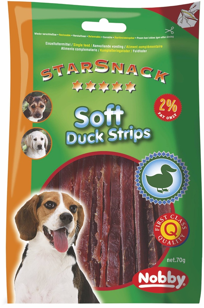 StarSnack Soft Duck Strips. 70 g
