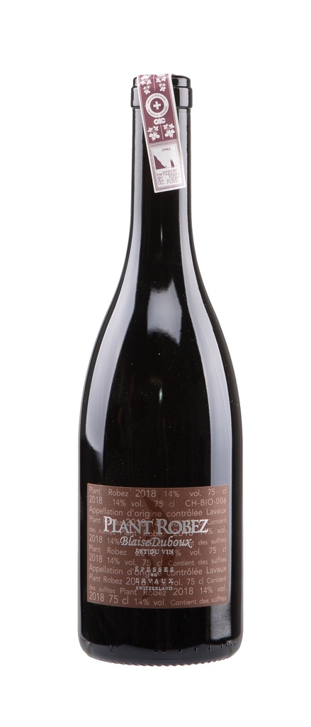 Plant Robez Epesses, Blaise Duboux 75CL (rouge bio Suisse)