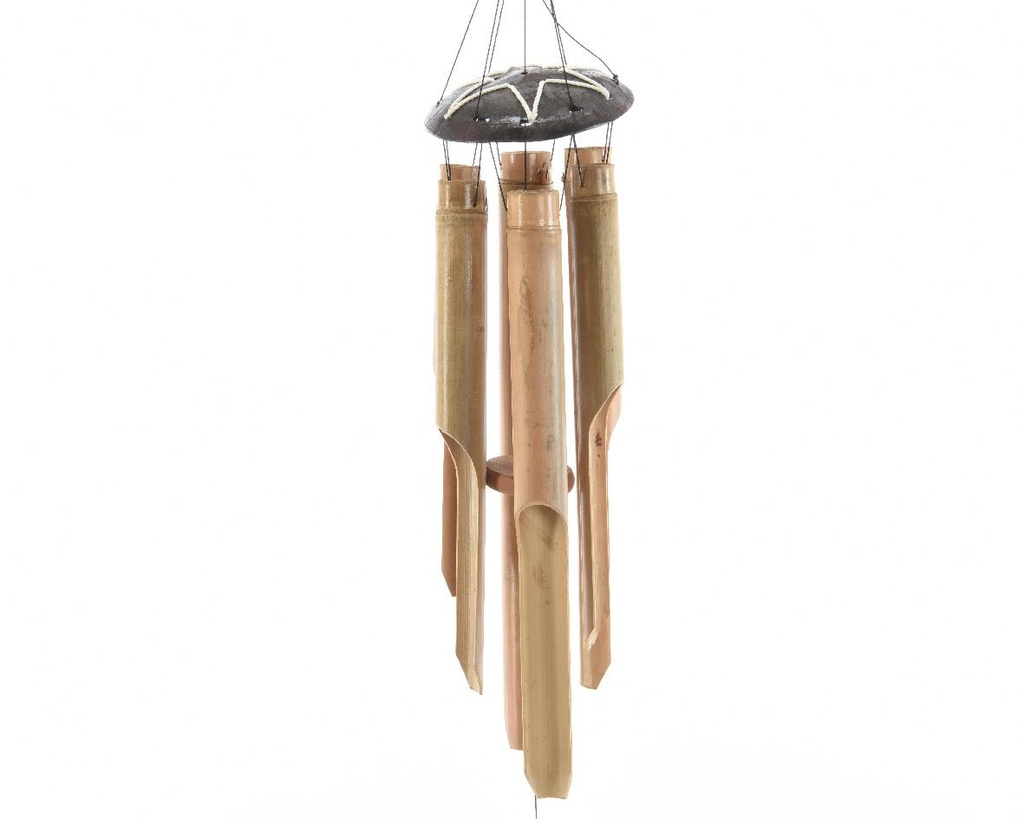 Carillon éolien en bambou