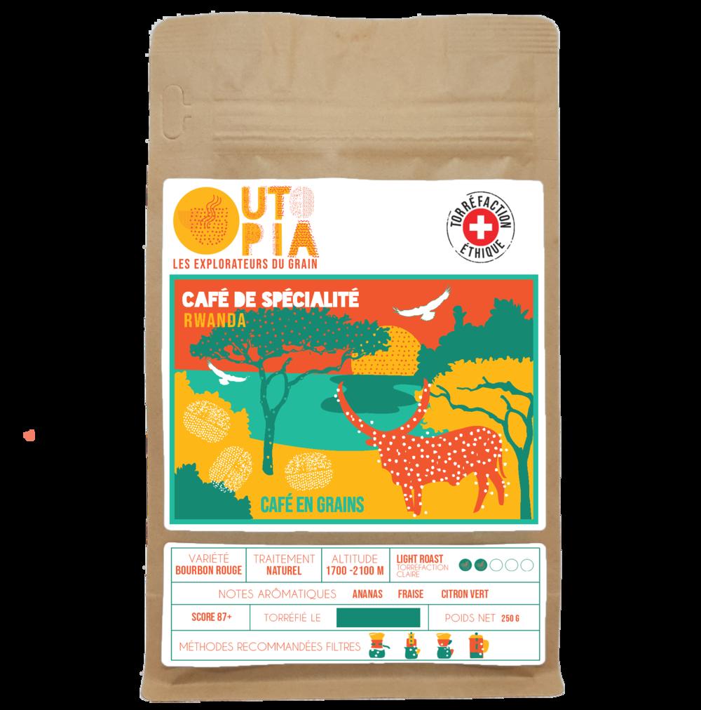 Café bio rwamatamu-rwanda, pour filtres