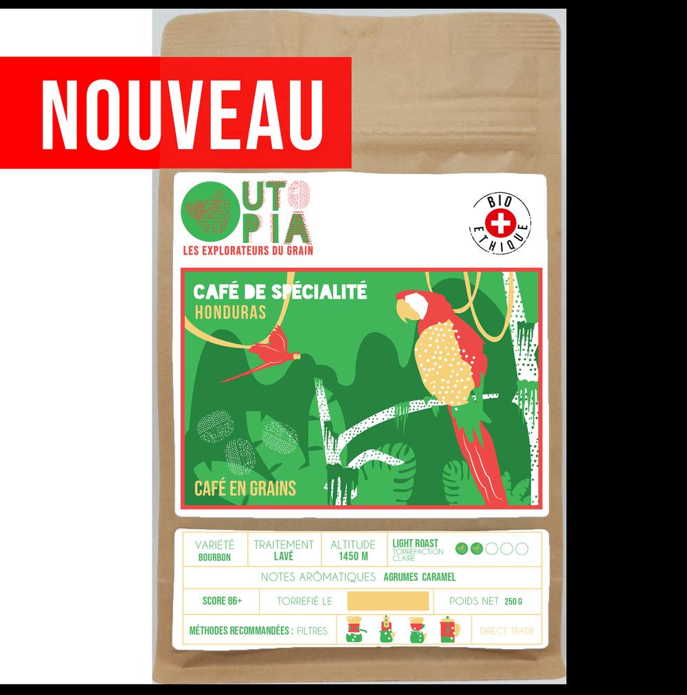 Café bio marcala-honduras, pour espresso