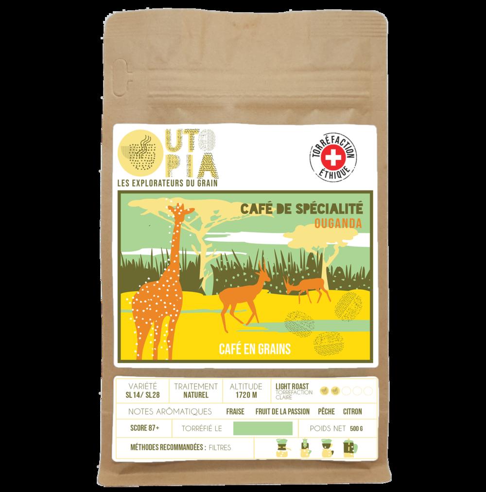 Café bio rwenwori-ouganda, pour espresso