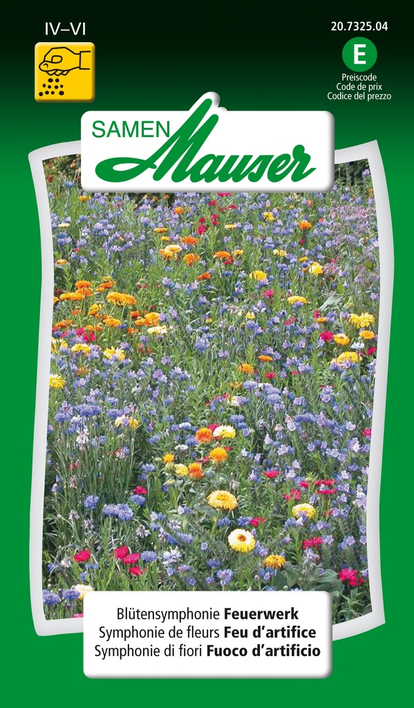 Symphonie fleurs Feu d'artifice