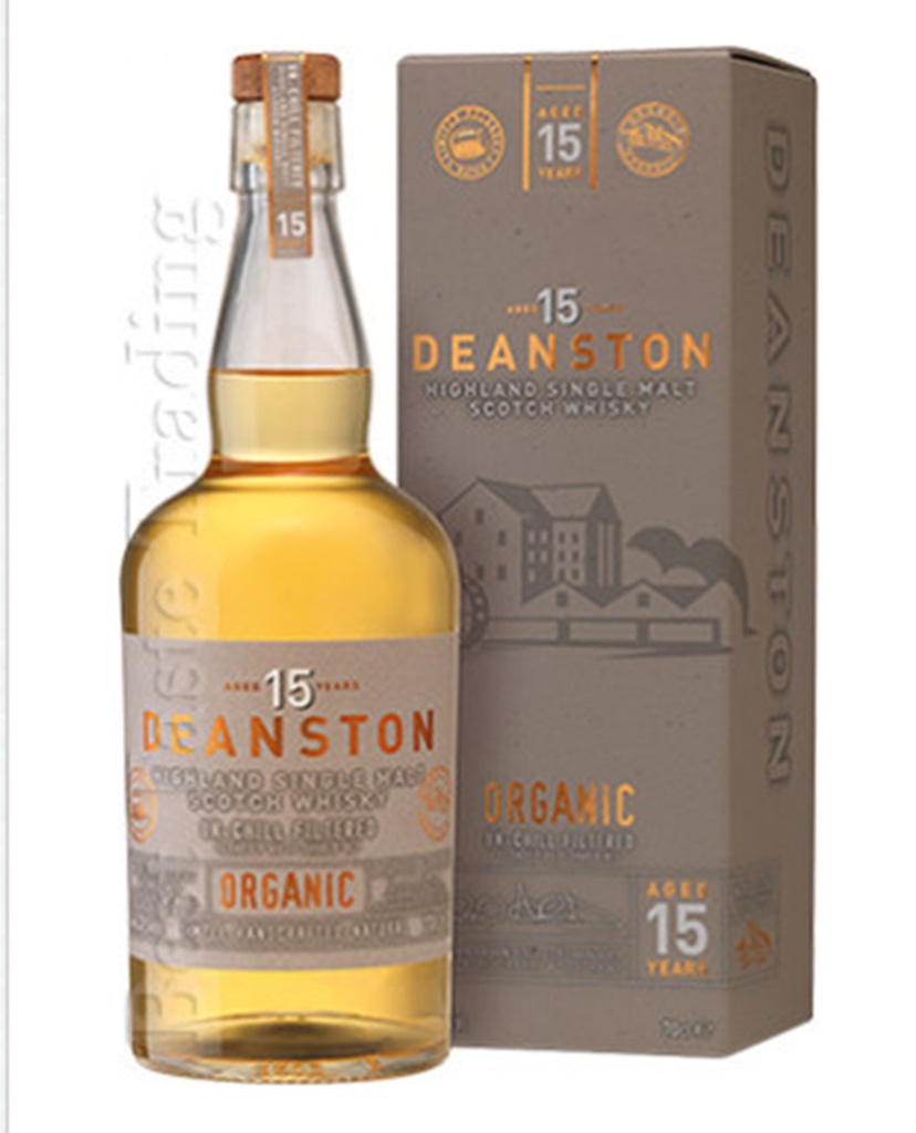 Whisky BIO, Deanston 15ans 70cl (Ecosse)