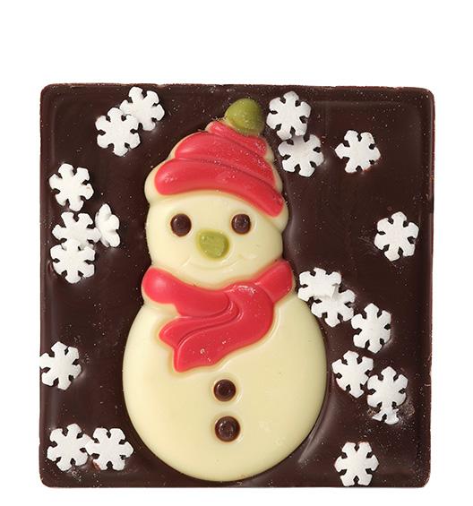 Plaque chunk Mr Snowman's