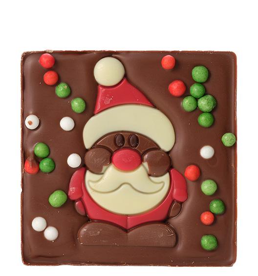 Plaque chunk Santa Claus