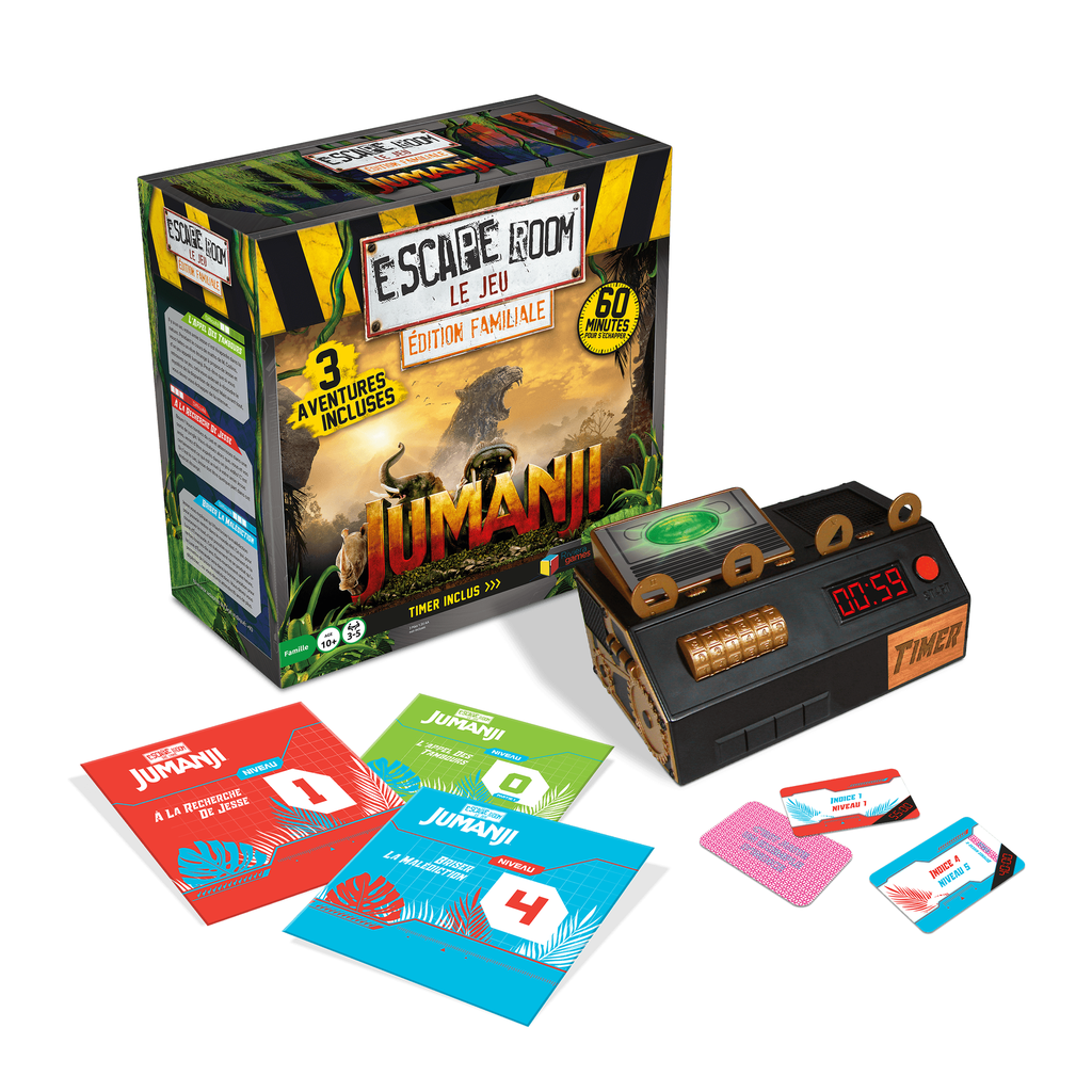 Escape Room Coffret Jumanji - Edition Famille