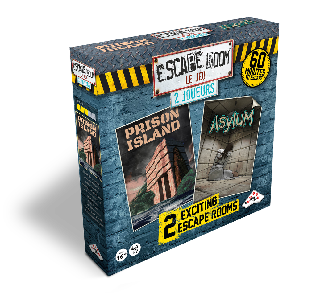 Escape Room Pack 2 Joueurs - 2 Jeux