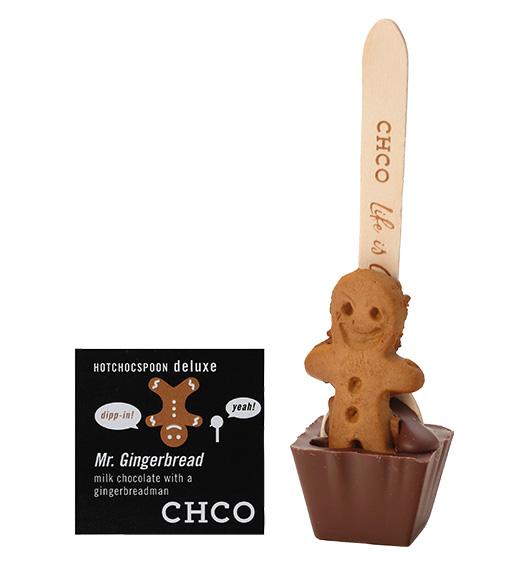 cuillère au chocolat Mr Gingerbread milk