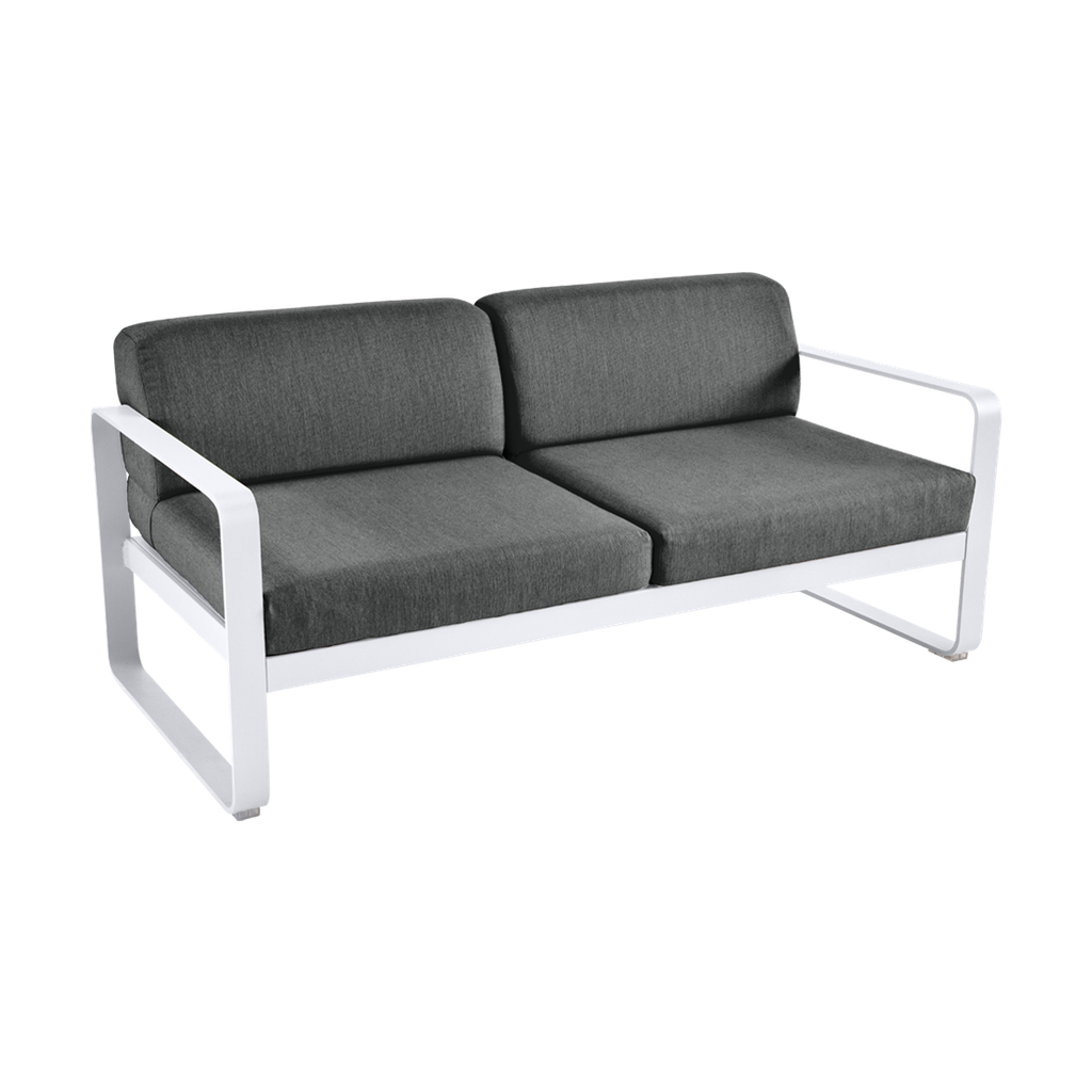 Canapé Bellevie 2 places avec Coussin Gris Graphite inclus