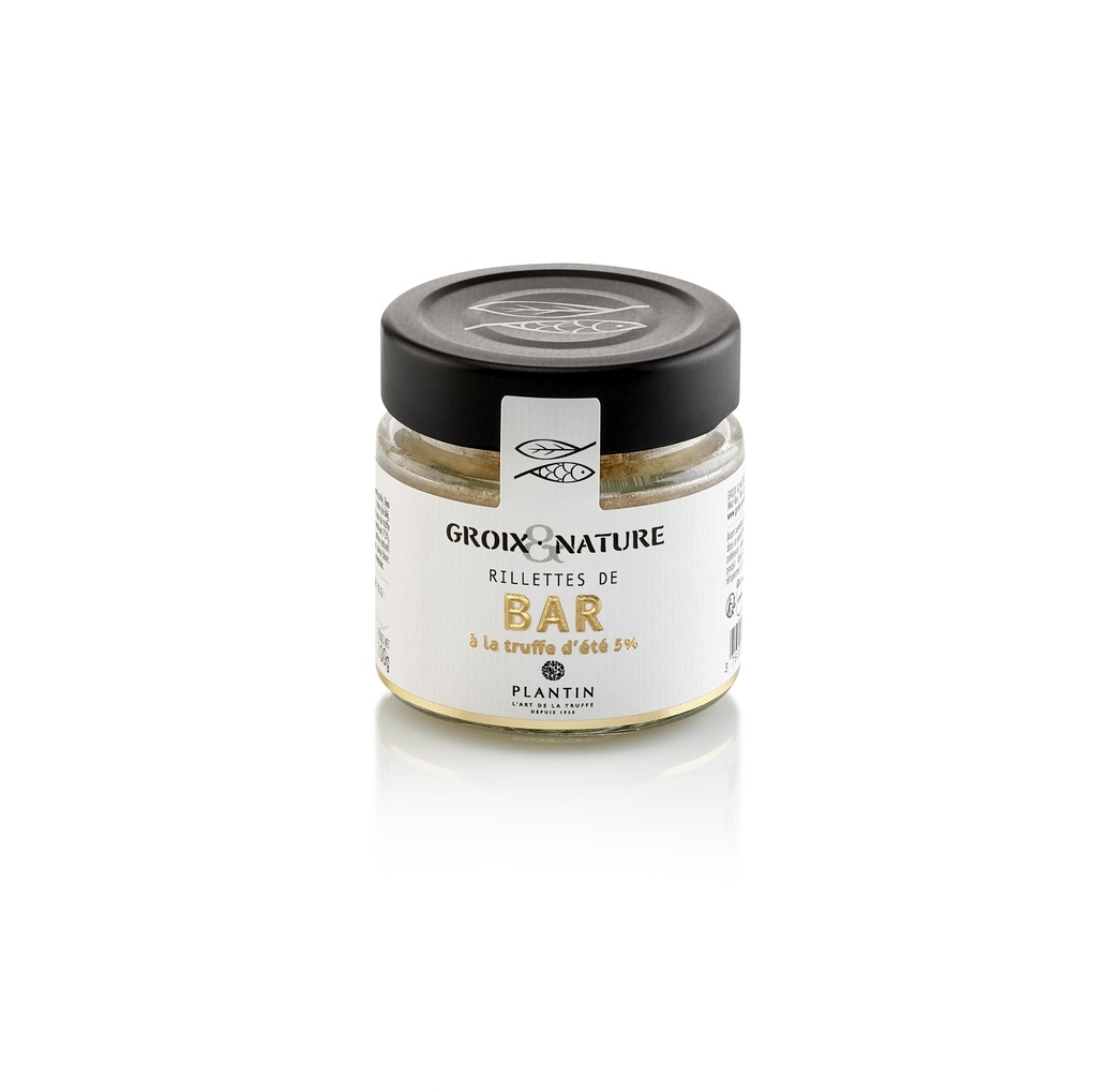 Rillette de Bar à la Truffe Maison Plantin