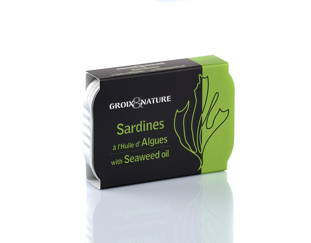 Sardines à l'huile d'algues