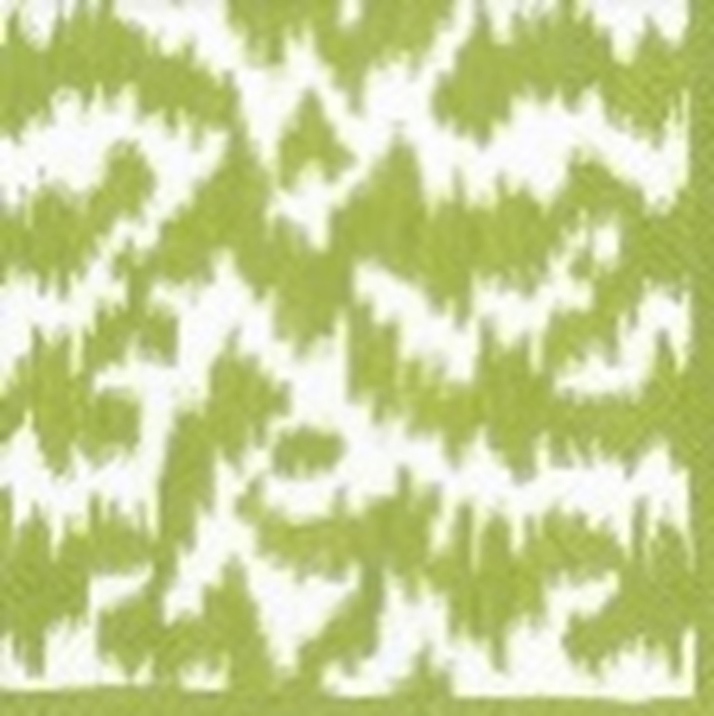 Serviette Cocktail Green Modern moire