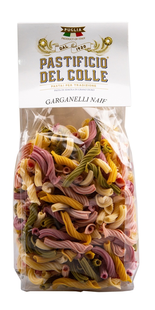 Pâtes Garganelli naif 500gr