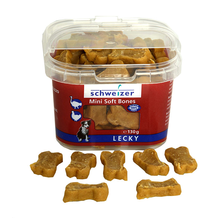 Mini Soft bones avec d'autruche 130 g