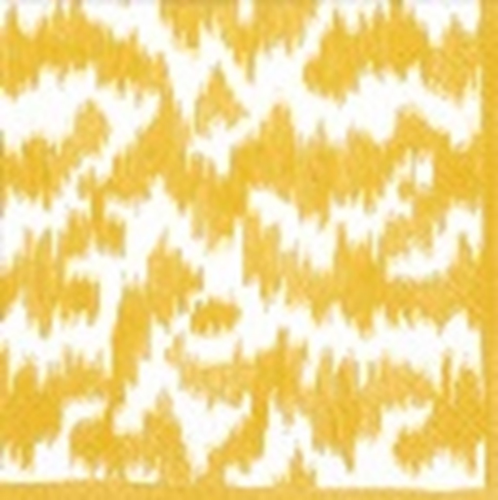 Serviette Cocktail  Yellow Modern moire