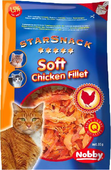 StarSnack Soft Chicken Filet. 85 g