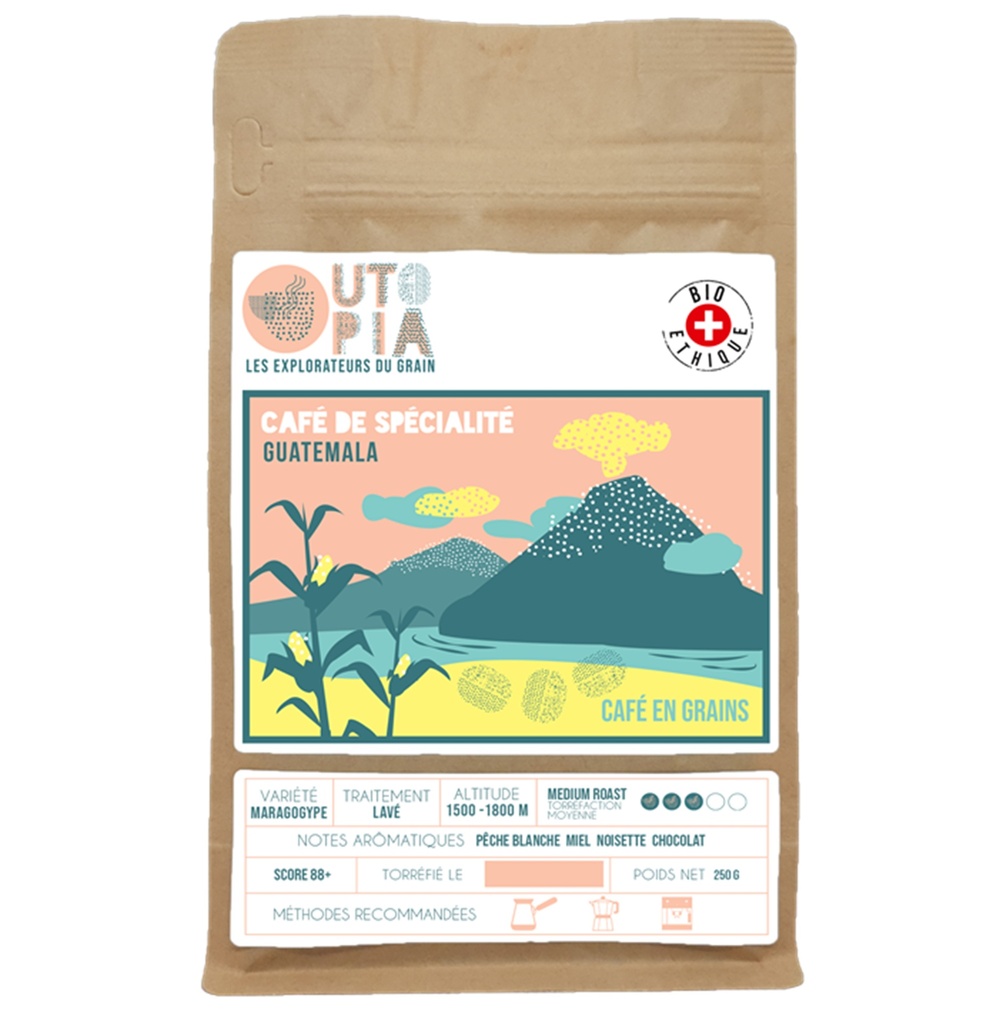 Café BIO Guatémala, pour Espresso