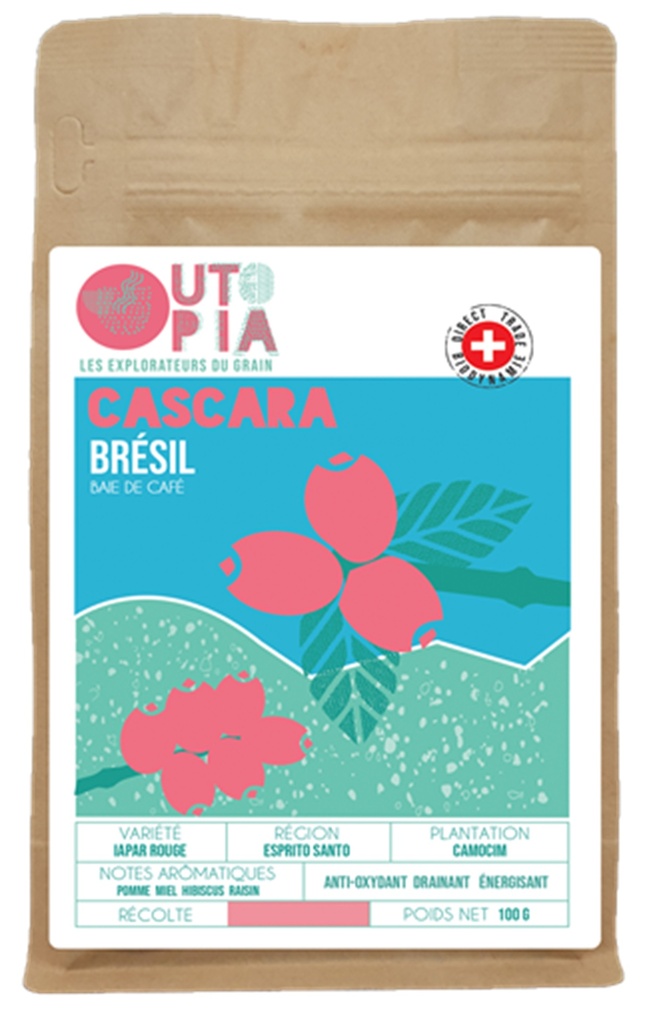 Café BIO Cascara Brésil, pour Filtres