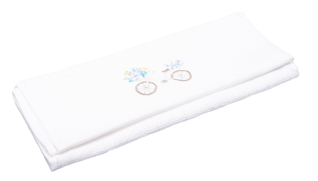 Serviette Invité Broderie 30x50cm
