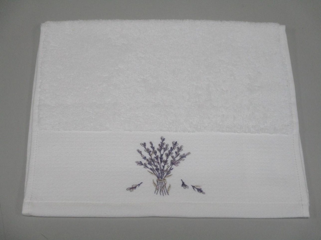 Serviette Invité Broderie 30x50cm