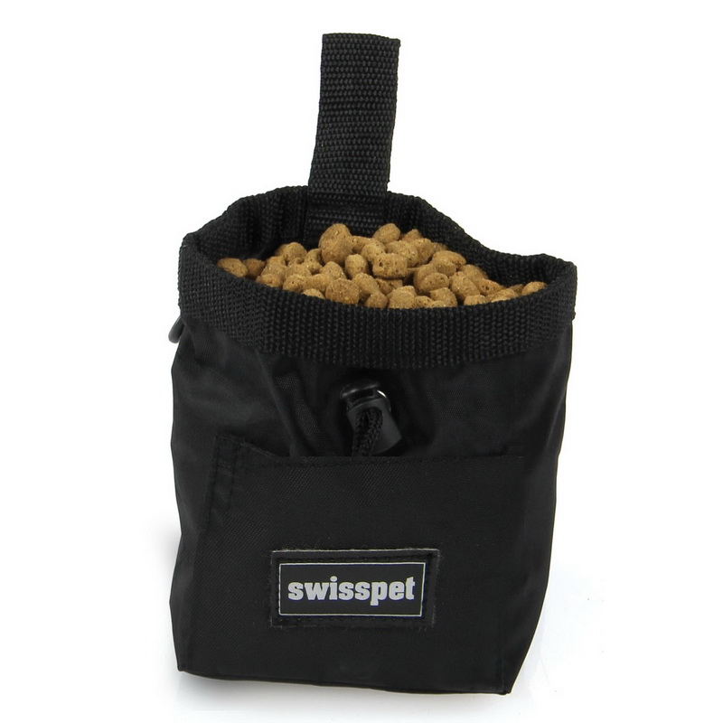 swisspet Sac pour snacks Cani noir