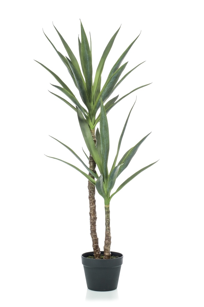 Yucca 2 troncs artificiel