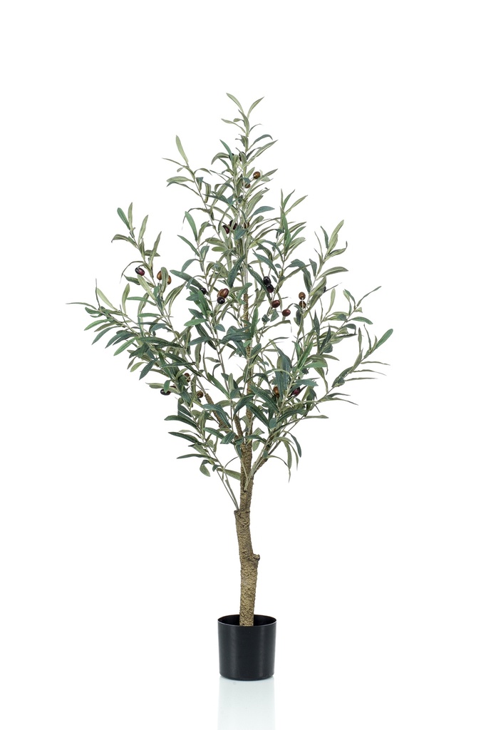 Olivier tige avec olives artificiel