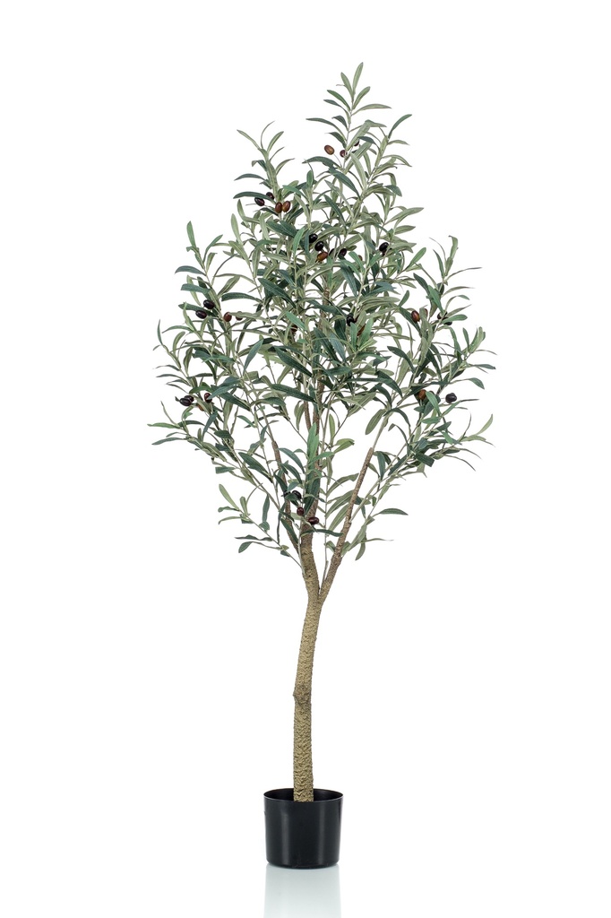 Olivier tige avec olives artificiel